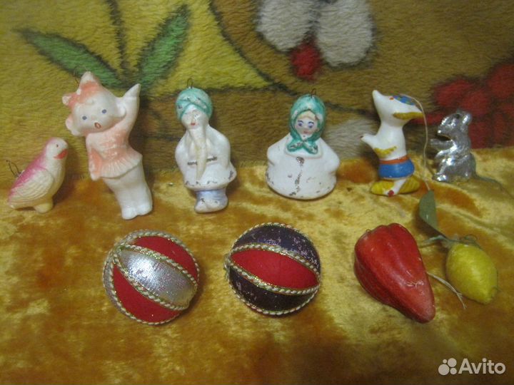 Ёлочные игрушки - раритет СССР