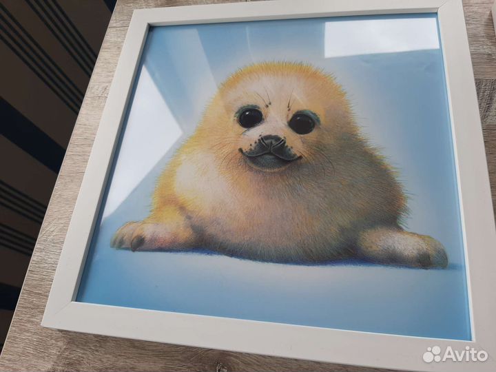 Картины-постеры в раме