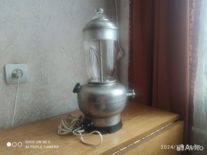 Гейзерная кофеварка производства ГДР