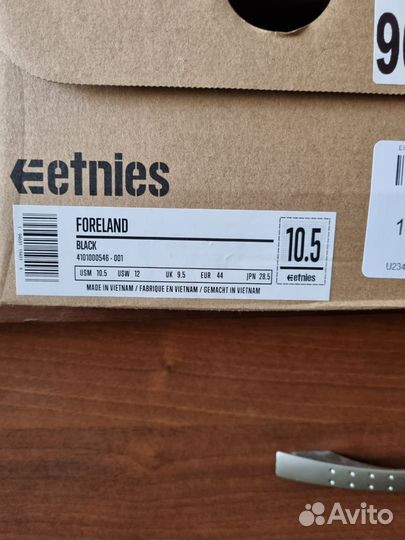 Ботинки Etnies foreland black