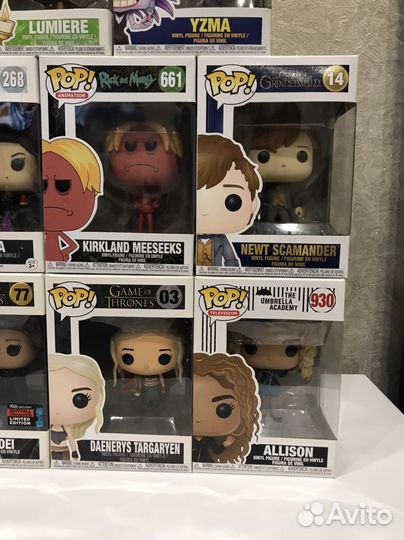Фигурки Funko pop