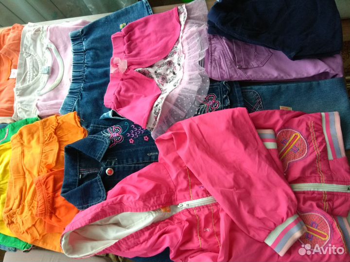 20 шт. Детские вещи пакетом на девочку