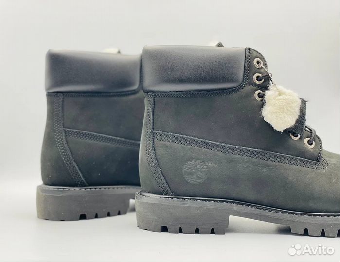 Ботинки timberland с мехом