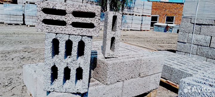 Керамзитный шлакоблок керамзитобетонный блок UJH