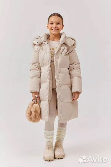 Пуховик пальто gnk 122,128,134,140,146