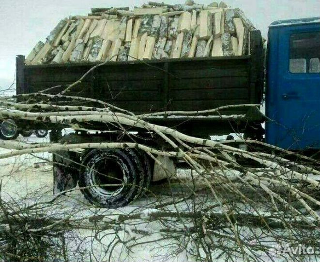 Дрова колотые