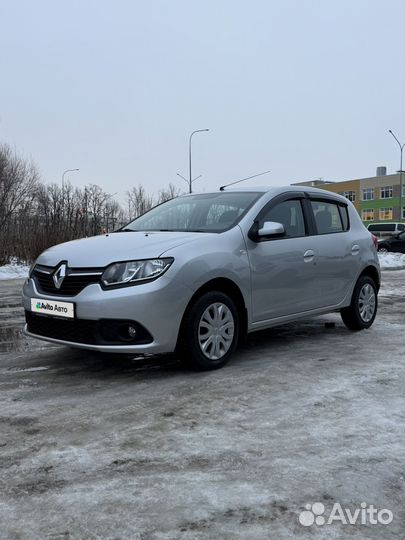 Renault Sandero 1.6 МТ, 2018, 52 258 км