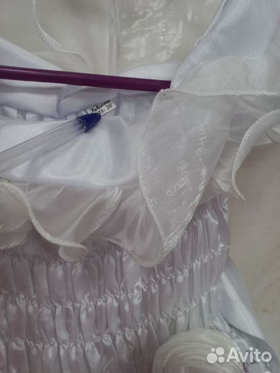 Платье снежинка