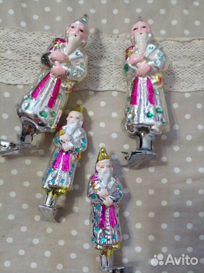 Елочные игрушки СССР
