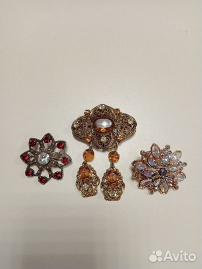 Брошь старинная