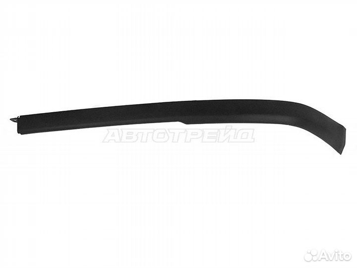 Спойлер бампера Toyota Corolla (E120) 04-07 / Al