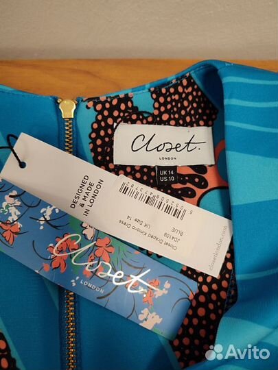 Платье Closet London новое 48 размер