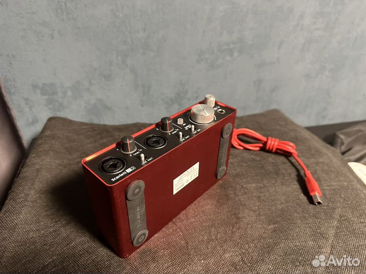 Звуковая карта focusrite scarlett 2i2 2nd gen