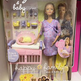 Barbie Midge & baby happy family