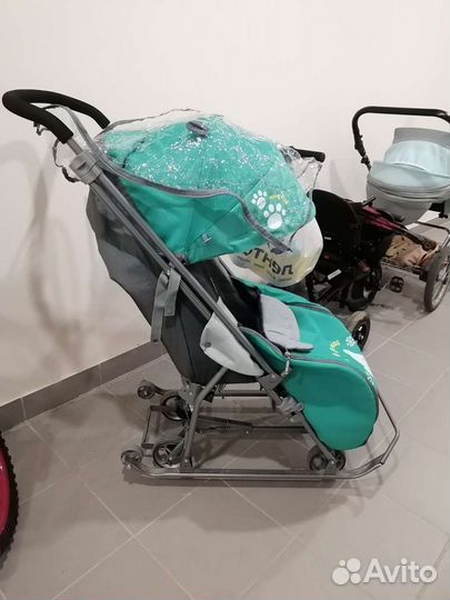 Коляска санки