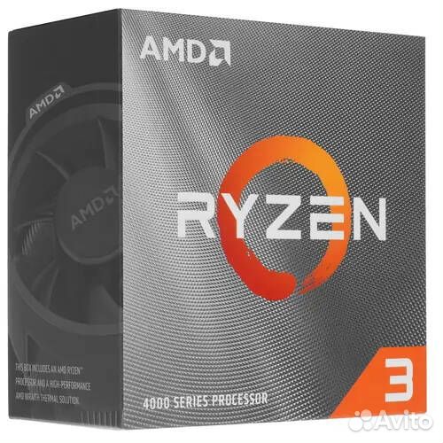 Процессор AMD Ryzen 3 4100 AM4 (100-100000510BOX)