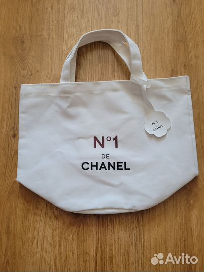 Cумка шопер Chanel текстиль новая
