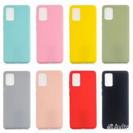 Чехол Silicon Case Samsung A91
