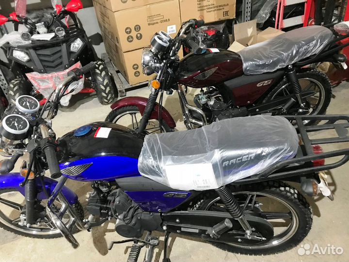 Мопед Альфа 125 и 110 новый. Склад в Екатеринбурге