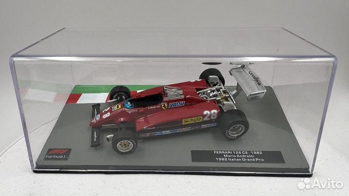 Mario Andretti №28 Ferrari 126 C2 - 1982