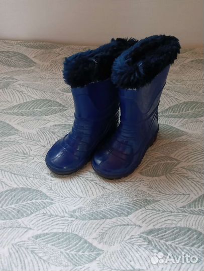 Детские резиновые сапоги