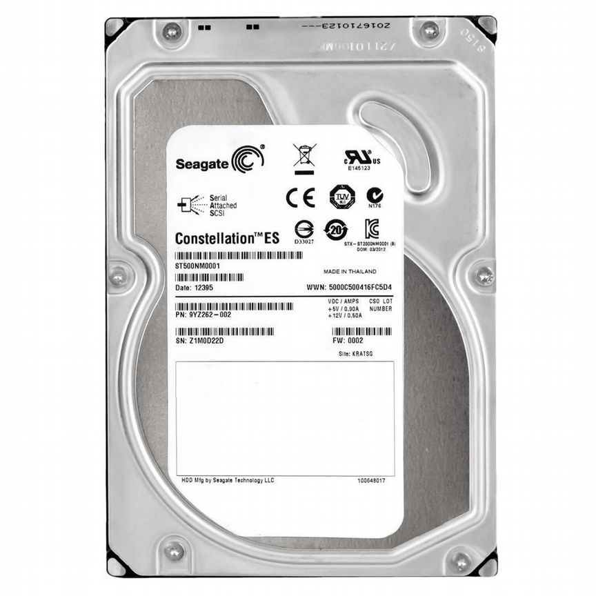 [ST500DM009] Жесткий Диск Seagate 500gb St500nm0001 Sas 3,5 St500dm009