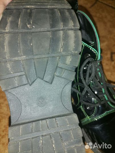 Ботинки 33 размер