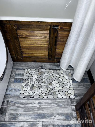 Массажный коврик из морской гальки