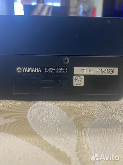 Микшерный пульт Yamaha MG124cx