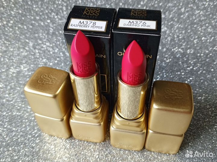 Guerlain помада Kiss m376, m378 matte