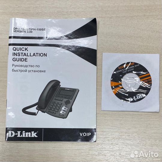 IP-телефон D-Link DPH-150S, новый, без упаковки