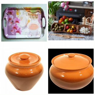 Поднос менажница горшок духовой