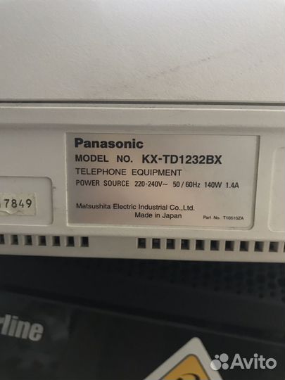 Мини атс panasonic kx-td1232bx