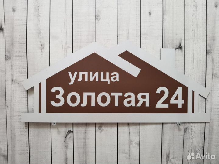 Адресные таблички ретро