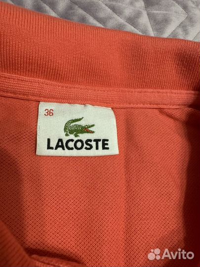 Поло lacoste женское