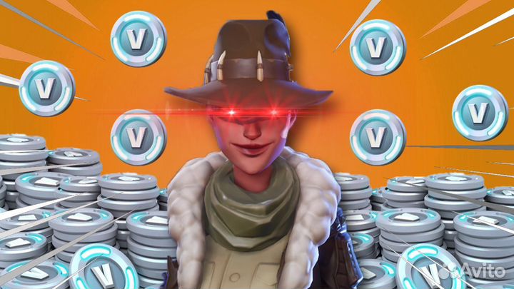 Fortnite V-Bucks Вбаксы, скины, боевой пропуск