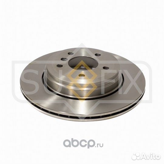 Диск тормозной зад правлев