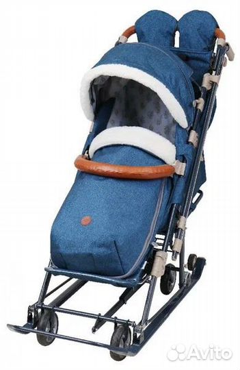 Санки коляска Ника 7 8