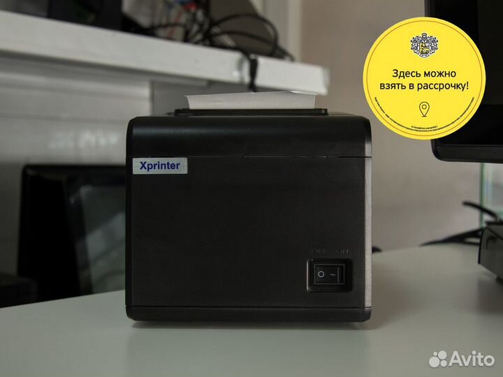 Принтер чеков Xprinter XP-Q804S (USB+LAN)