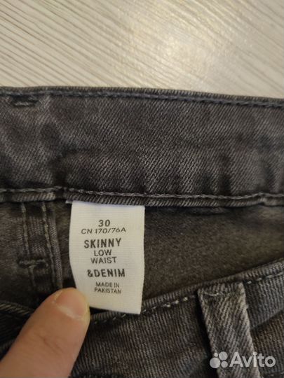 Джинсы скинни H&M