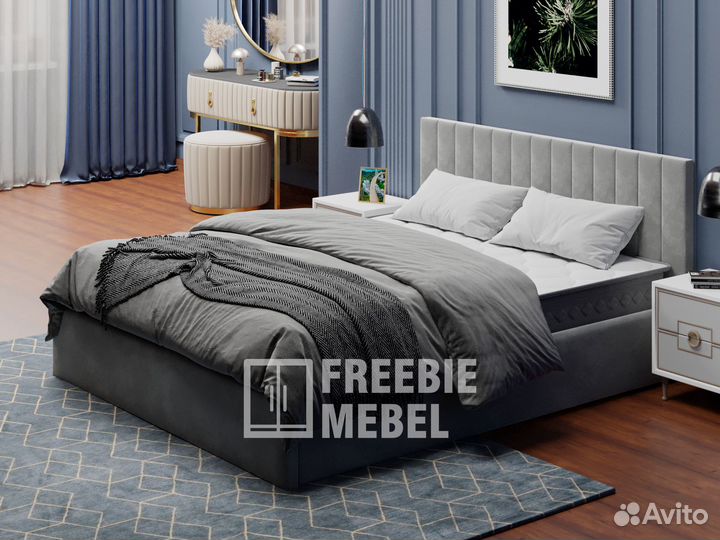 Кровать двуспальная 160*200 с матрасом