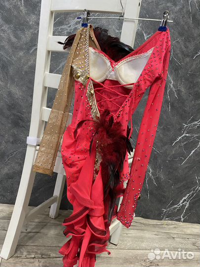 Латинское платье для бальных танцев