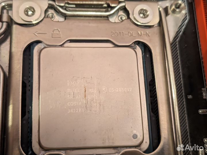 Комплект материнка X79 + Xeon E5-2650v2
