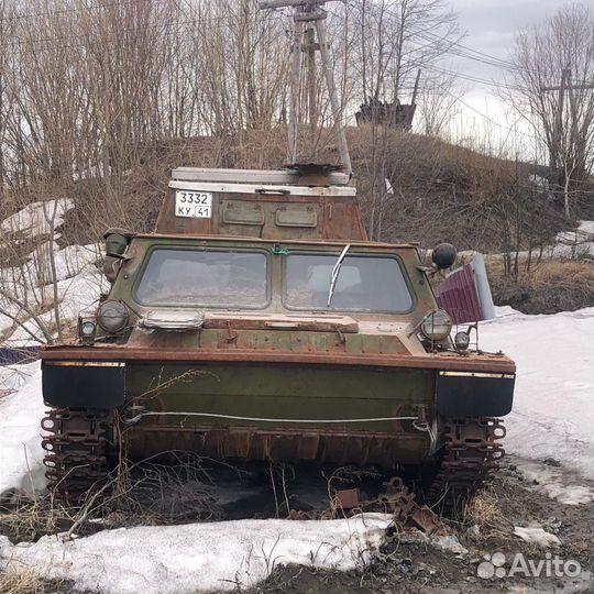 Гусенечный транспортер Газ-71