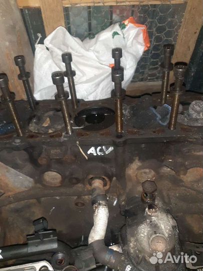 Блок двигателя фольксваген ауди