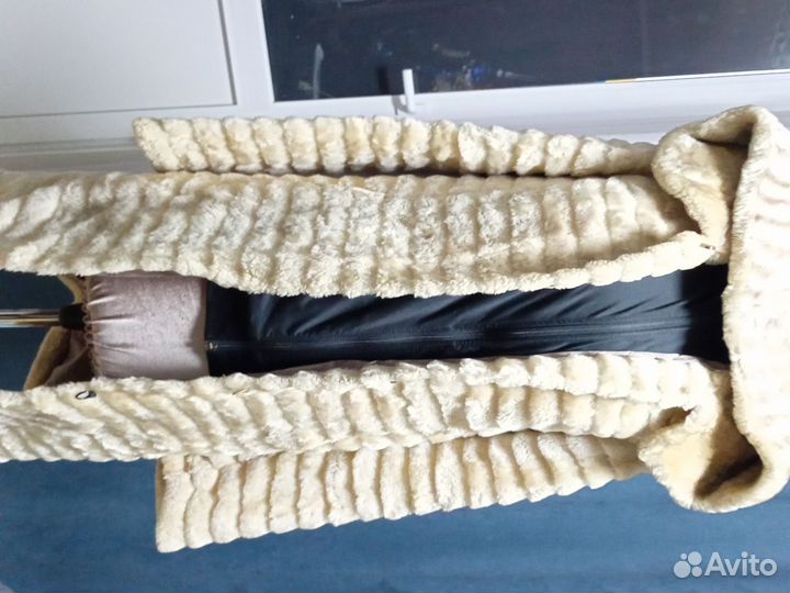 Шуба мутоновая 44