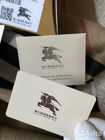 Шарф Burberry (материал кашемир)