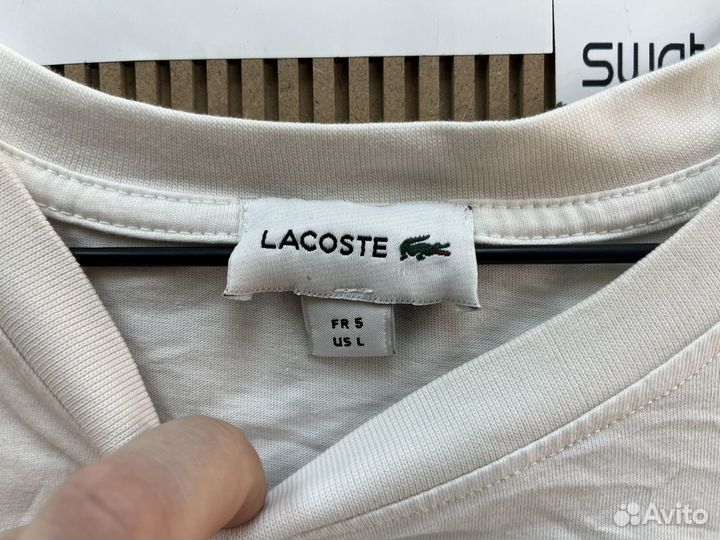 Винтажная футболка Lacoste франция