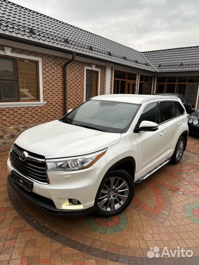 Toyota Highlander 3.5 AT, 2014, 143 000 км