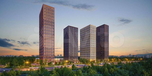 1-к. квартира, 34,3 м², 31/33 эт.